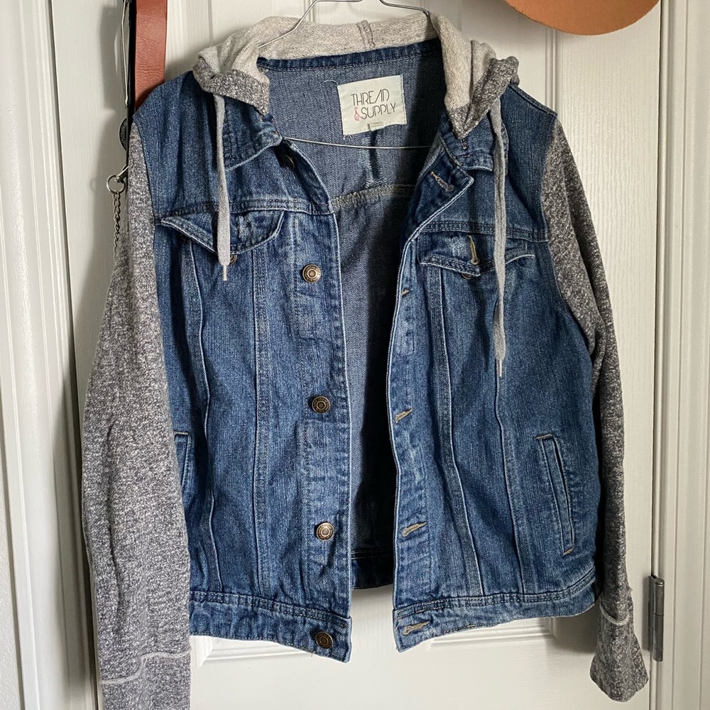 Sweater Jean Jacket